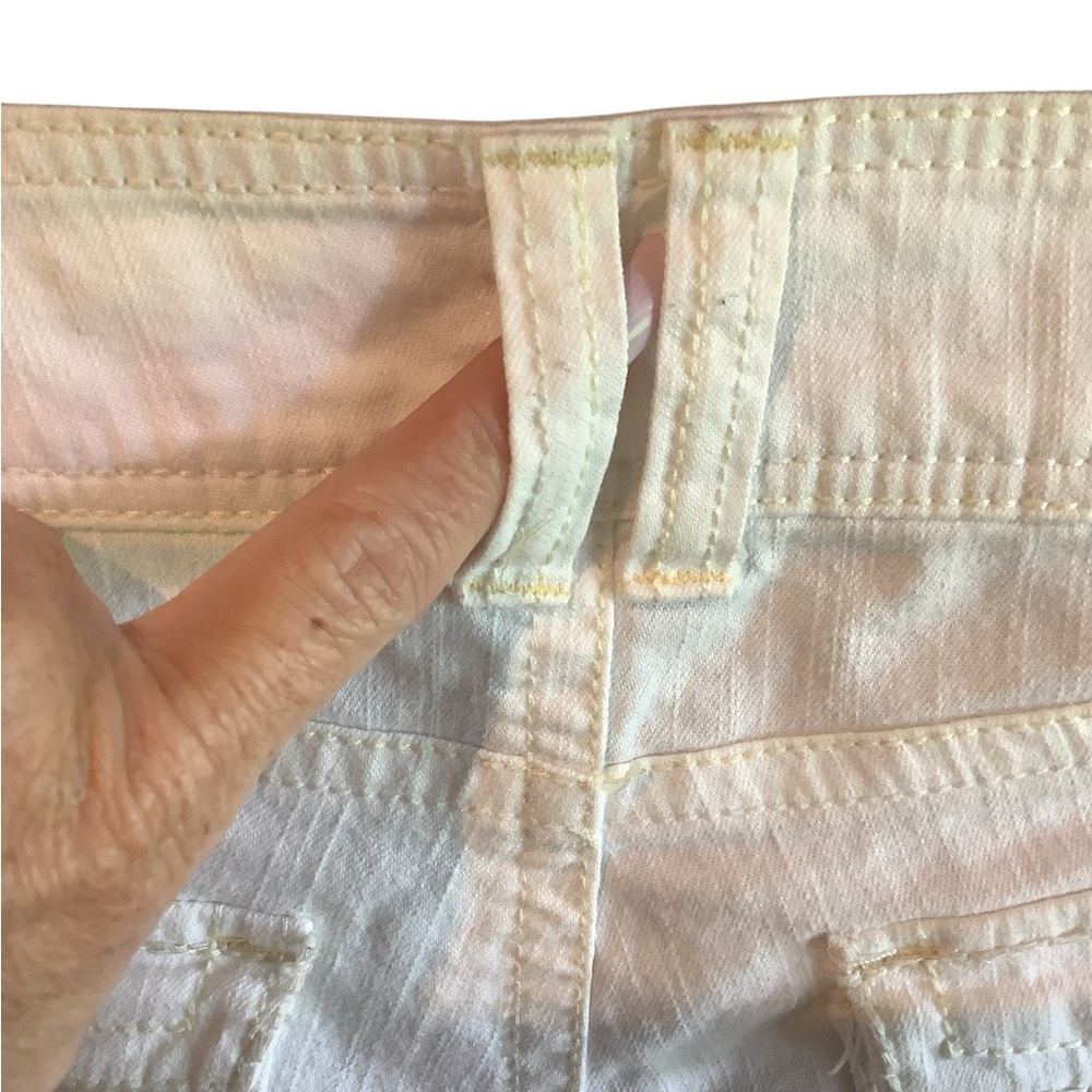 No Boundaries Cream Button-Fly Jeans Excellent Condition Size 9 - Picture 6 of 12